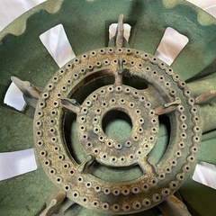 鋳物コンロ　動作未チェック　現状渡し　ガスコンロ　業務用の画像
