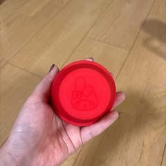 マイメロディ折り畳みシリコンカップの画像