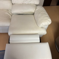 値下げ！！【電動ソファ】三人掛け両サイド電動リクライニングソファの画像