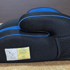 ジュニアシート（青色）SANSHOの画像