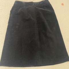 pourlafrime コーデュロイ膝丈スカート の画像