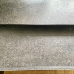 LOWYA コンパクトデスク ダークグレー/ブラック 【amazon定価¥7,990】の画像