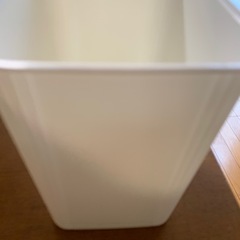 ゴミ箱 白 2個セットの画像