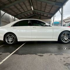 【総額265万円】　ベンツSクラス　S400ハイブリッドAMGスポーツPKG　Wサンルーフ　360°カメラ　ダイナミックシート　レーダーセーフティPKGの画像