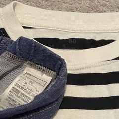 無印良品　子供服　80センチ　Tシャツ　ズボンの画像