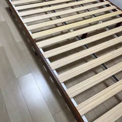 タンスのゲン　ダブルベッドフレームの画像