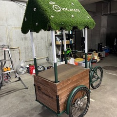 移動販売車　三輪自転車の画像