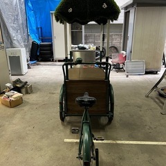 移動販売車　三輪自転車の画像
