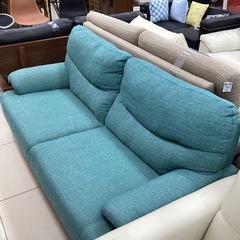 ニトリ 2人掛けソファー CATS3 グリーン