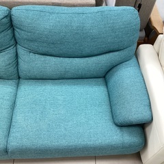 ニトリ 2人掛けソファー CATS3 グリーンの画像