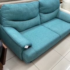 ニトリ 2人掛けソファー CATS3 グリーンの画像