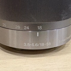 SONY SEL1855 OSS Eマウント　標準ズームレンズ(APS-C用) 18mm〜55mm の画像