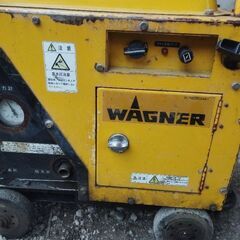 WAGNER／ワグナー 　防音型 　高圧洗浄機 WZ13-15CNSSP ガソリンエンジン エンジン高圧洗浄機 中古　動作未確認!の画像