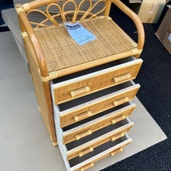 💕【新品】ラタン・籐の引き出しの画像