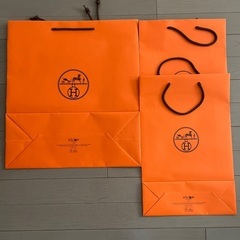 エルメス　ショッパー3枚の画像