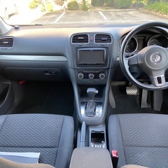 車検約2年付き　ワーゲン　ゴルフ6ヴァリアント　黒　7速AT  禁煙車の画像