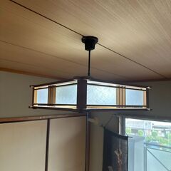 ☀️　National 　ナショナル 　和室　蛍光灯照明器具　 HD8823T-R76 　天井照明   予備蛍光灯付き　レトロの画像