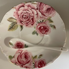 【ティーカップ
セット】🌹「おうち時間がちょっと特別に」ローズ柄☕️の画像
