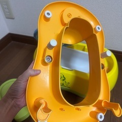 わんわんおまる　補助便座　踏み台　美品！！の画像