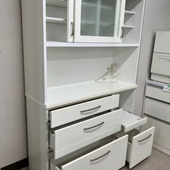 2510-460 キッチンボード 上下分割 固定ネジあり キズ 汚れありの画像