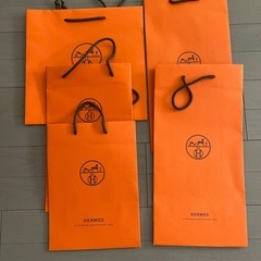 エルメス　ショッパー　５枚の画像