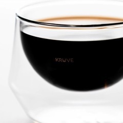 KRUVE ダブルウォールグラス　300ml 2個セット　　コーヒー　カフェラテの画像