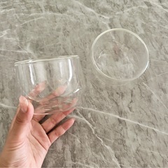 KRUVE ダブルウォールグラス　300ml 2個セット　　コーヒー　カフェラテの画像