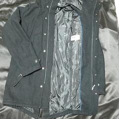 レノマオム renoma HOMME コート Lサイズ ブラック 黒の画像