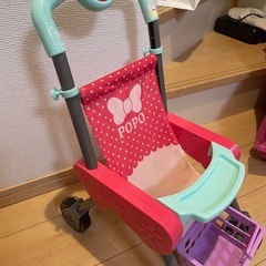 ぽぽちゃんのベビーカーの画像