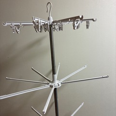 洗濯物干しラック　洗濯ばさみ　部屋干し　折りたたみの画像