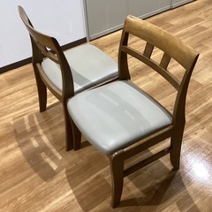 ダイニングチェア2脚セット【町田市再生家具】252066の画像