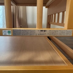 ベビーベッド　日本製　石崎家具ツースライドドア
の画像