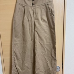 ブラウンワイドパンツ　M size