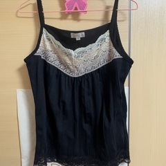 レース付きキャミ　L size　