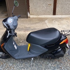 レッツ5 SUZUKI 原付　スクーターの画像