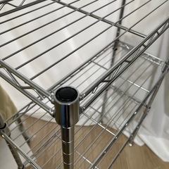 取引中　中古　メタルラック　3段の画像