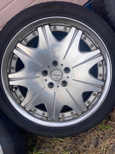 WORK VARIANZAホイール 8J ＋45 4本通し　245/40R19