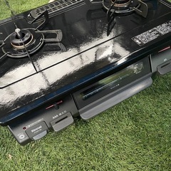 2バーナー カセットコンロ 黒の画像