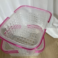 収納カゴ　バスケット　3つセットの画像