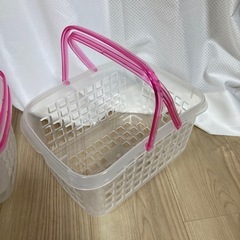 収納カゴ　バスケット　3つセットの画像