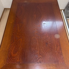 【値下げ中】木製　座卓　大きいローテーブルの画像