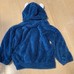 もこもこパーカー120cmの画像
