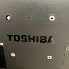 TOSHIBA液晶カラーテレビ　23型の画像