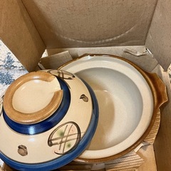 【未使用】土鍋＆コンロセットの画像