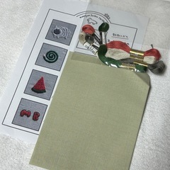 刺繍糸　図案の画像