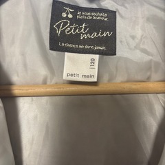 子ども用中綿コートの画像