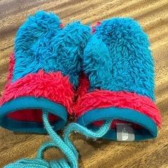 ノースフェイス  フリース手袋　ベビーの画像