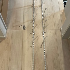 可動式棚　レール　棚受け金具　ビスセットの画像