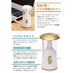 USBタイプ ワンタッチLEDライト 【新品未使用か】の画像
