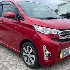 【支払総額17.8万円】h26年式ekカスタムターボ車検令和9年8月 即日納車ok フルセグTV Bluetooth お手頃軽ターボ車両！の画像